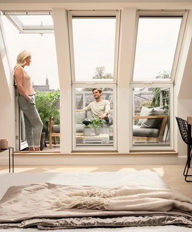 VELUX Тераса на покривот
