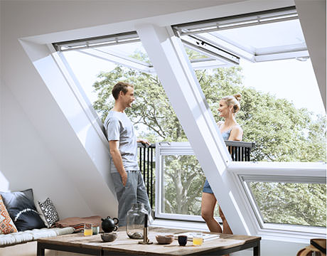 VELUX CABRIO® балкон